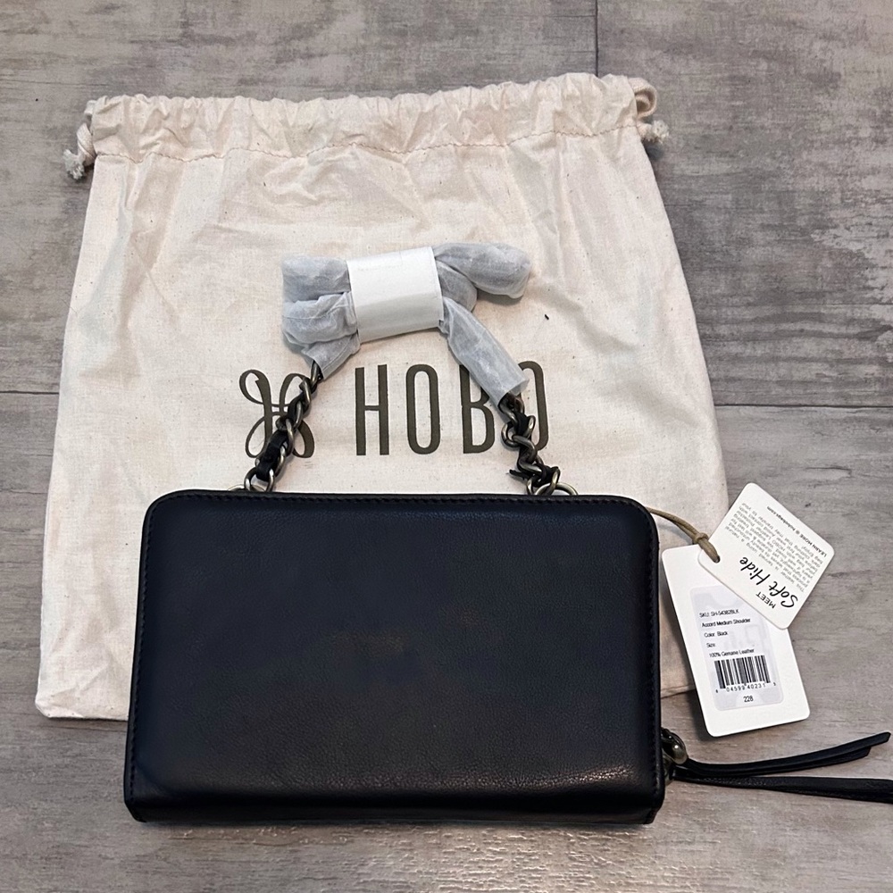 NWT HOBO Accord Medium Shoulder Bag in Soft Leather